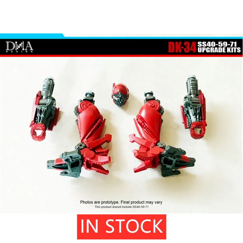 

In Stock DNA Design DK-34 DK34 Upgrade Kits For Transformation Studio Series SS-40 SS-59 SS-71 Dino Action Figure Accessories