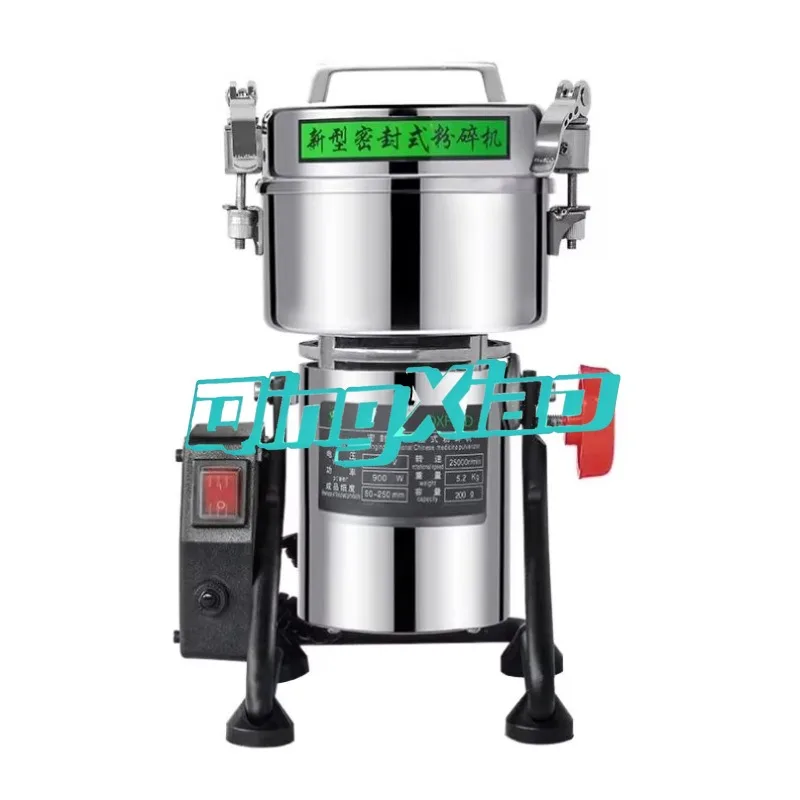 Large Capacity Swing Type Powder Grinder Mineral Grinding Machine Small Home Superfine Pulverizer Spice Mill High Efficiency Use