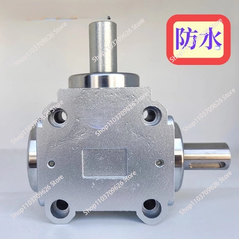 Stainless Steel Right Angle Steering Box Cast Steel Gearbox 40N.M Large Load 2.5 Module 16 Teeth 90 Degree Commutator Gear BB view 2
