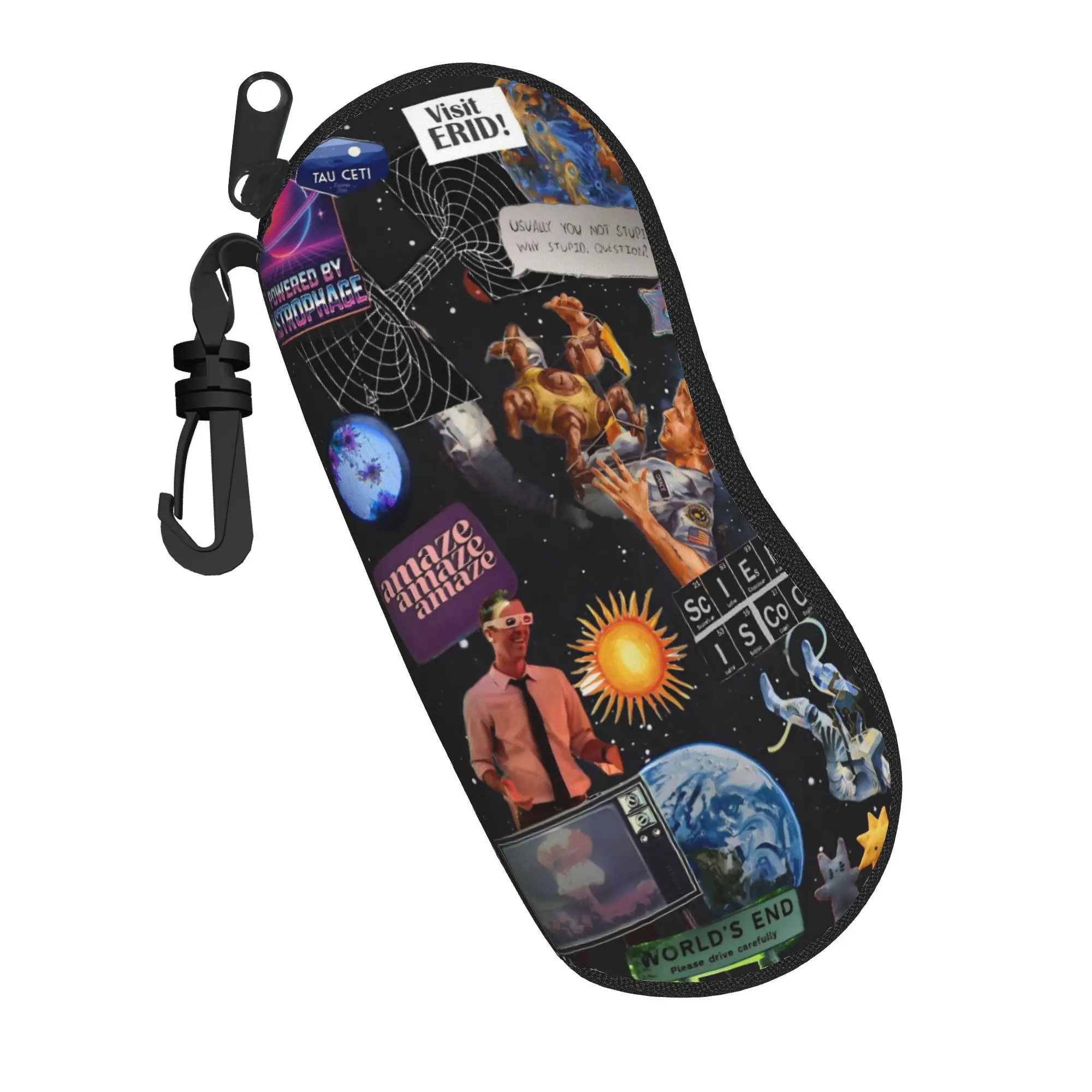 Kawaii Project Hail Mary Movie 2026 Glasses Case Waterproof Accessories  Sunglasses Storage Box Ins Style Glasses Box