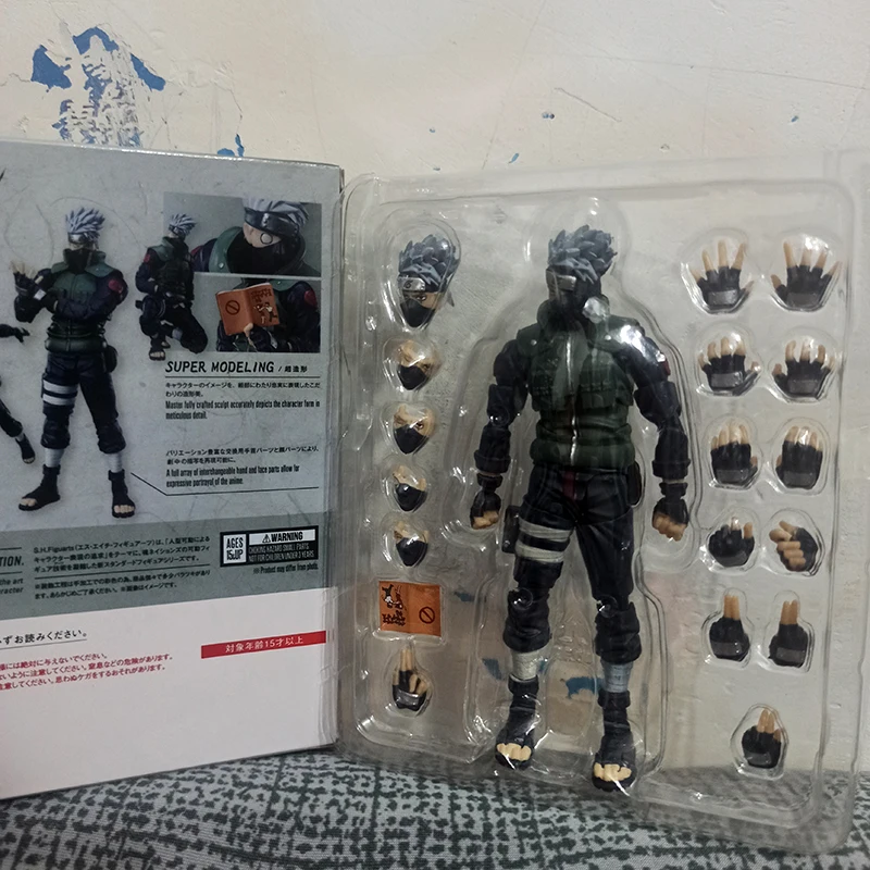 Naruto Hatake Kakashi Figure SHFiguart Shippūden Kakashi 2.0 The Hero of Sharingan Action Figure Model Anime Toys Christmas Gift