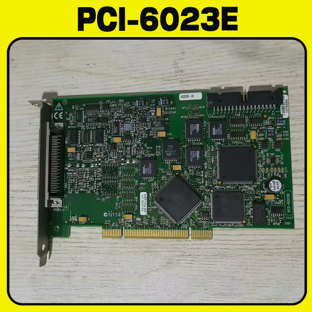 

PCI-6023E 16-канальная многофункциональная карта сбора данных с аналоговым входом