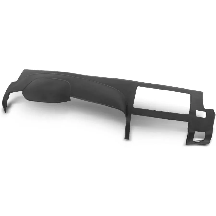 

ALLGOOD Dash Cover Dashboard Panel Black Compatible with Chevy Silverado/GMC Sierra 2007-2013 Dual Glovebox Style Interior Trim
