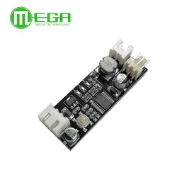 Single 12V 0.8A DC PWM 2-3 Wire Fan Temperature Control Speed Controller Chassis Computer Noise Reduction Module