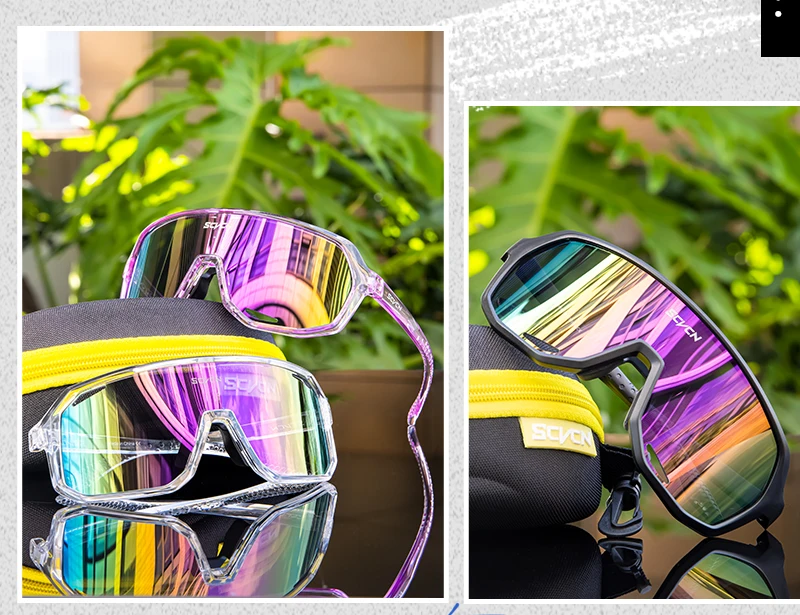 SCVCN Sportbrille UV400 Radsport-Sonnenbrille für Herren und Damen Modische Shades MTB Mountainbike Rennrad 2026 Eyewear Schutzbrille – Detail 10