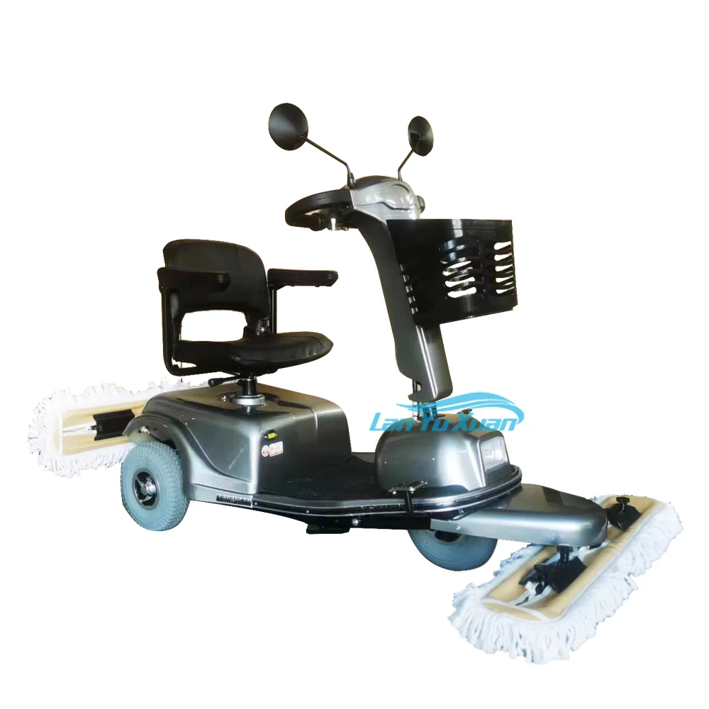 

CT3900 Three Wheels Electric Mobility Cleaning Mop Driving Dust Cart Floor Machine