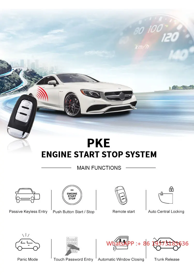 ENGINE START STOP SYSTEM REMOTE STARTER AUTO LOCK AUTO UNLOCK SUIT FOR BMW F30