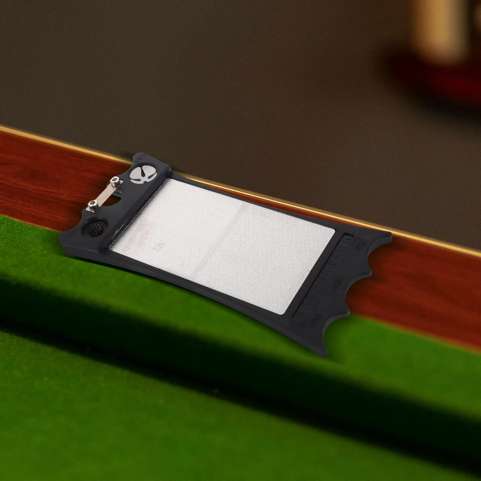 

Billiard Cue Tip Repair Tool Multi-Functional Iron Cue Shaper Portable Sander Kit for Club Home Snooker Maintenance Accessories