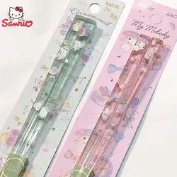 Sanrio Chopsticks Cinnamoroll My Melody Beautiful Acrylic Mold Proof Easy Carry and Can Be Sterilized At High Temperatures Gifts