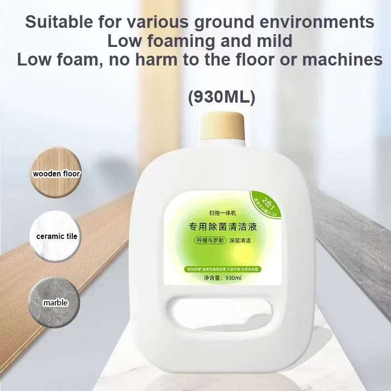 

For Narwal Freo X Ultra Sweeping Robot Cleaner Decontamination Floor Cleaning Liquid 930ML for Freo J1/J2/J3/J4