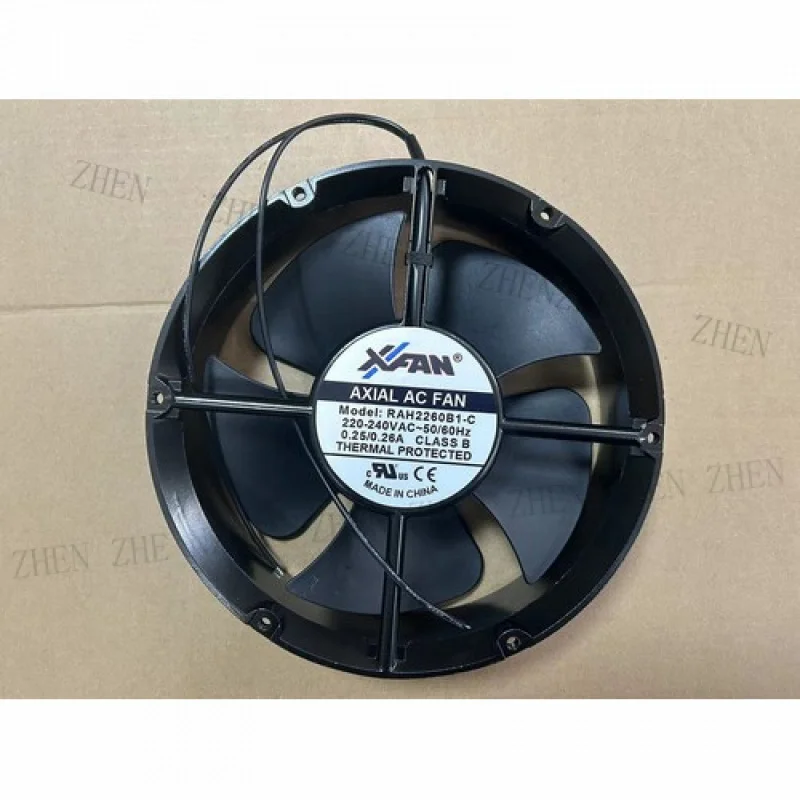 Y 1x FOR  high temperature cooling fan Round RAH2260B1-C 220-240v 0.25/0.26A