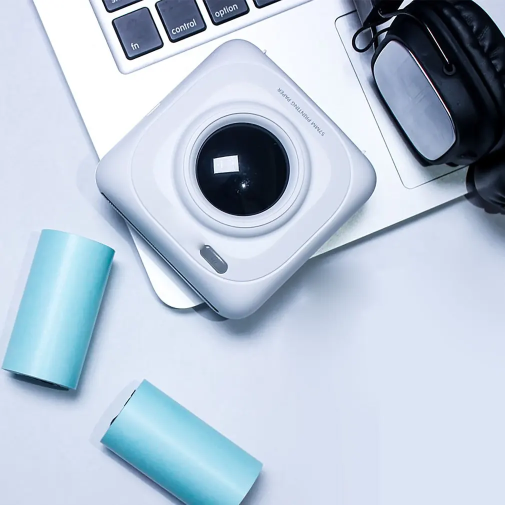 57X30mm Printing Paper Self-adhesive White Back Glue Sticky Label Thermal Paper Print Accessory For Mini Printer Ericsson