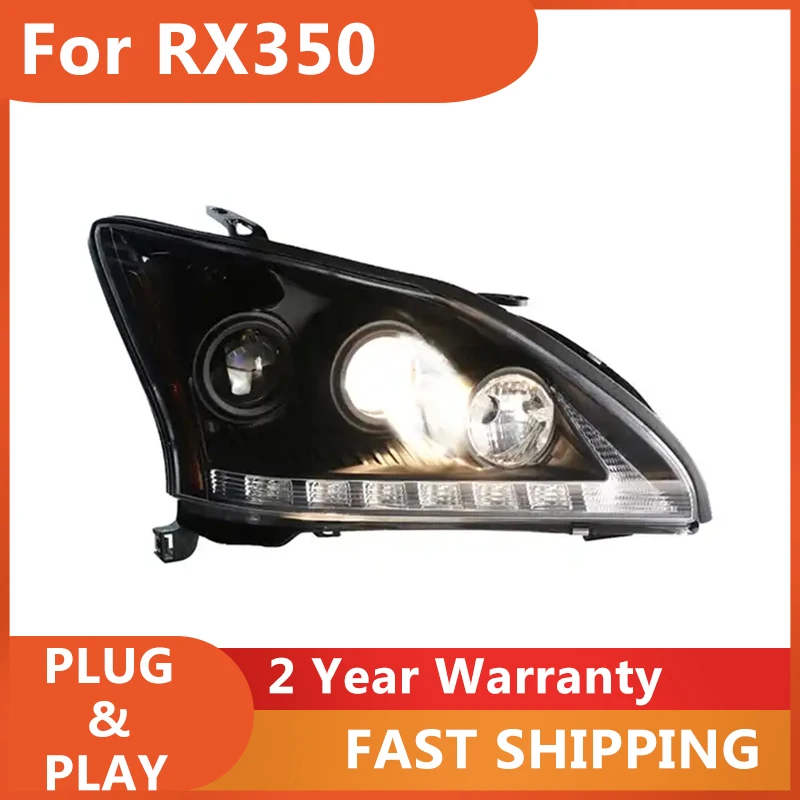 

Автомобильные аксессуары для Lexus RX330 Фры 2004-2009 Lexus RX350 Фари RX300 Фара DRL Поворотник ближнего света Проектор