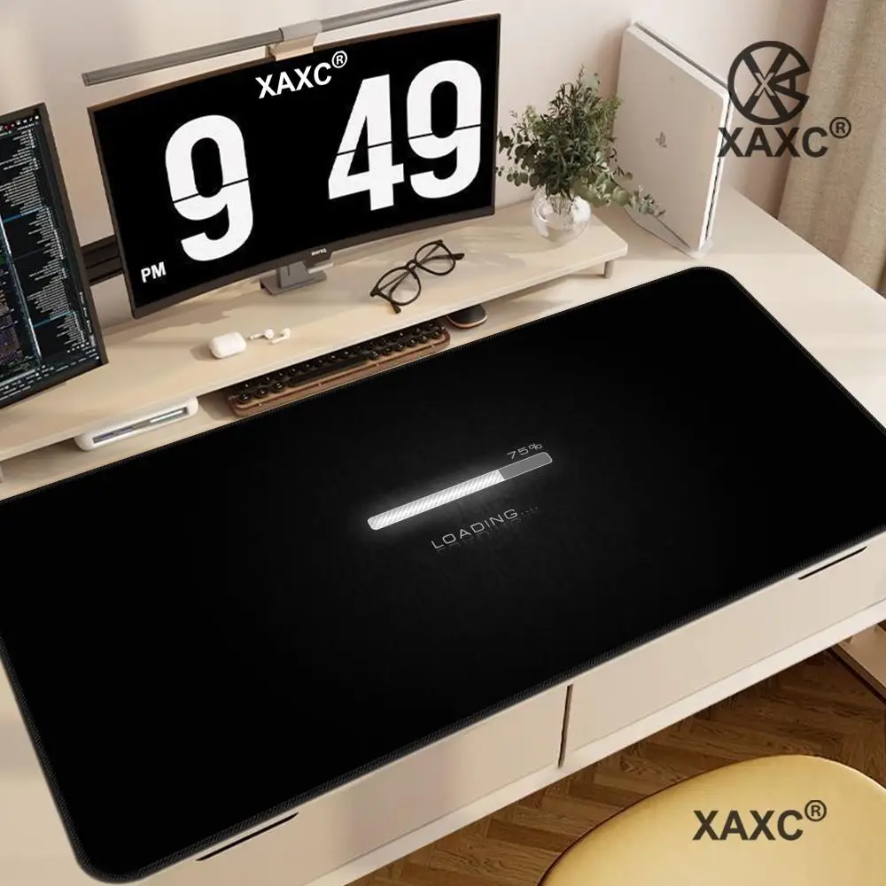 Loading Mouse Pads Large Keyboard Mouse Desk Pad XXL Non-Slip Rubber Gaming Mouse Pad Laptop Mouse Carpet HYBXAXC