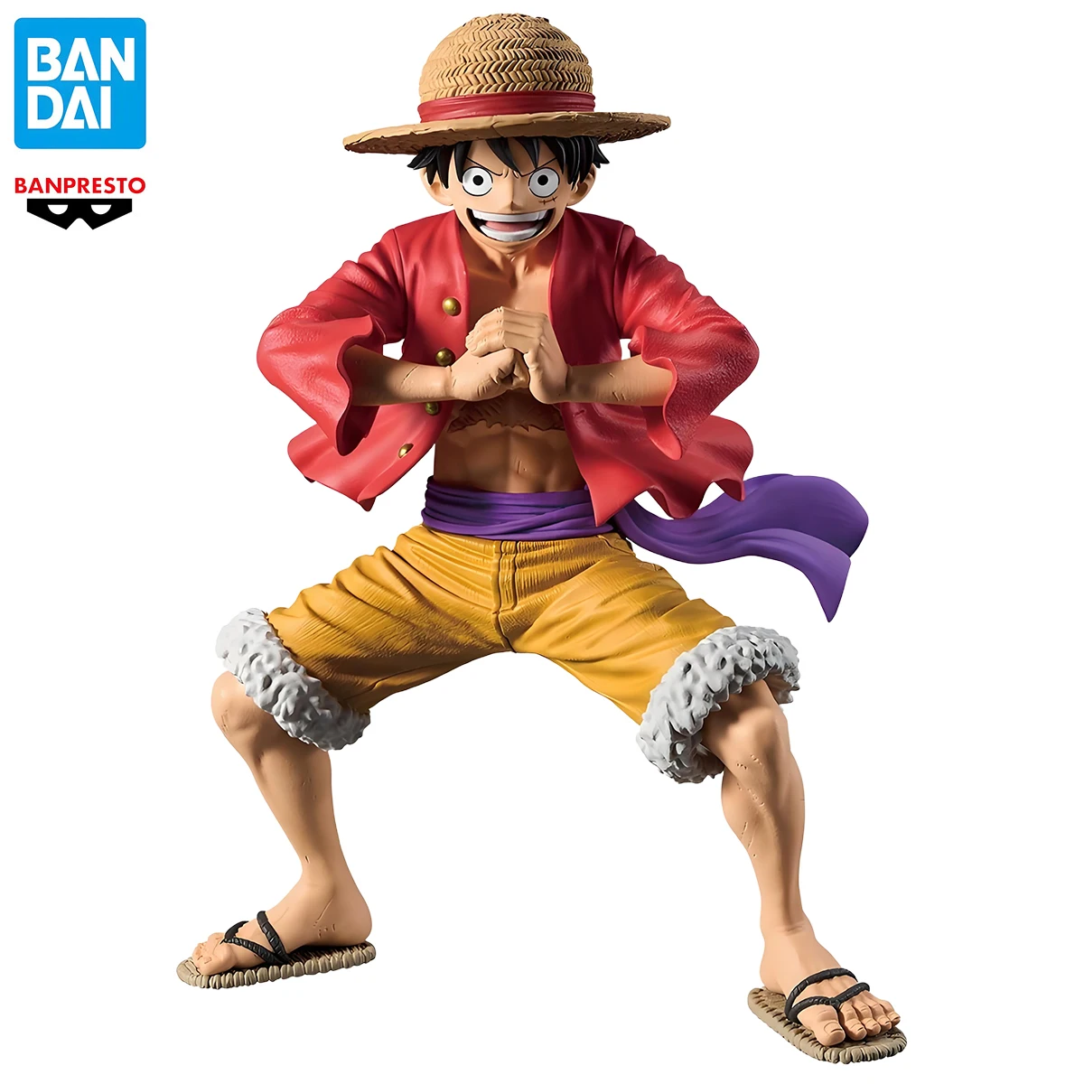 

В наличии оригинальные BANDAI Genuine Banpresto One Piece Grandista Luffy 2,0 аниме фигурки 17 см ПВХ модель игрушки подарок