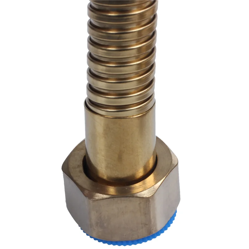 

ABGE-4 шт. 1,5 м золотой шланг для насадки для душа, длинная гибкая трубка для воды из нержавеющей стали для ванной комнаты