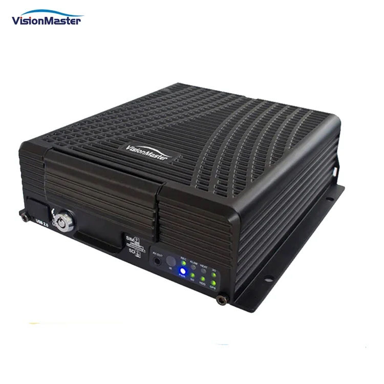 High Quality SD-MDVR Hybrid Vehicle Car CCTV NVR 4CH Mobile Digital Video Recorder for Trailer Truck Bus