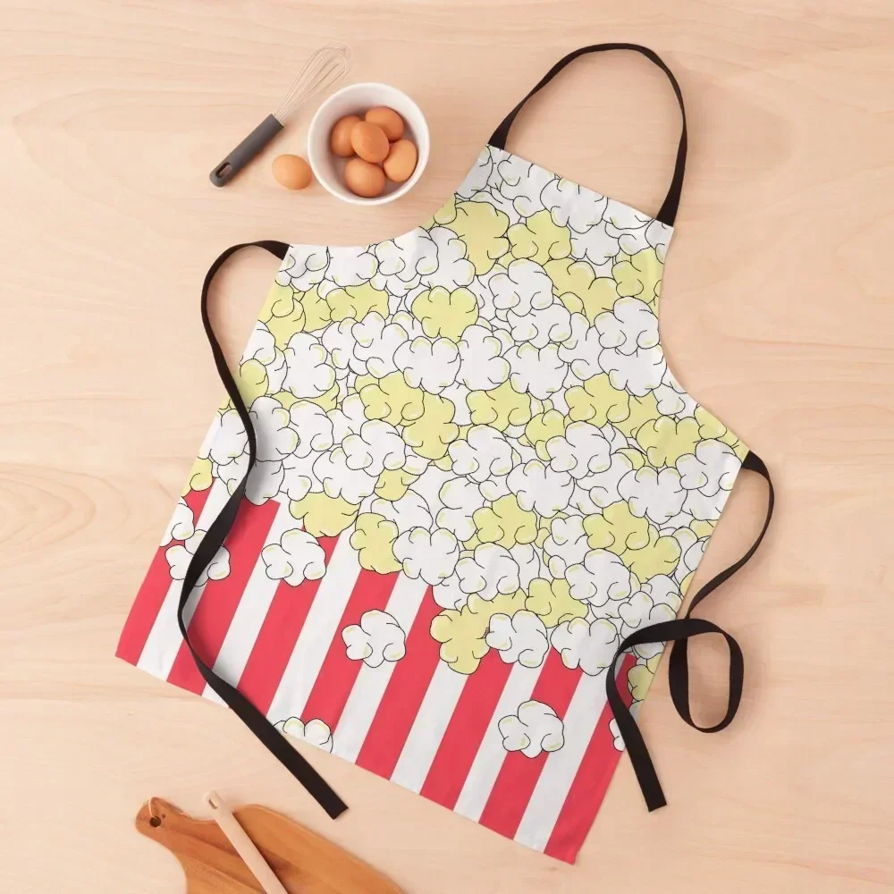 포켓이 있는 여성용 앞치마 이미지