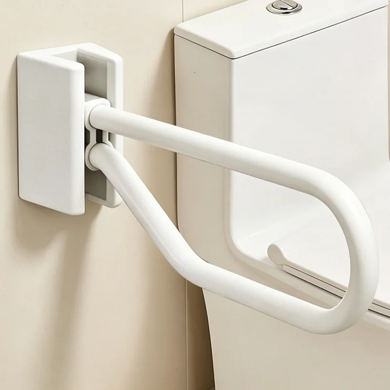 Toilet handrail safe handle for the elderly in the third trimester toilet handle non-slip toilet folding resin handle