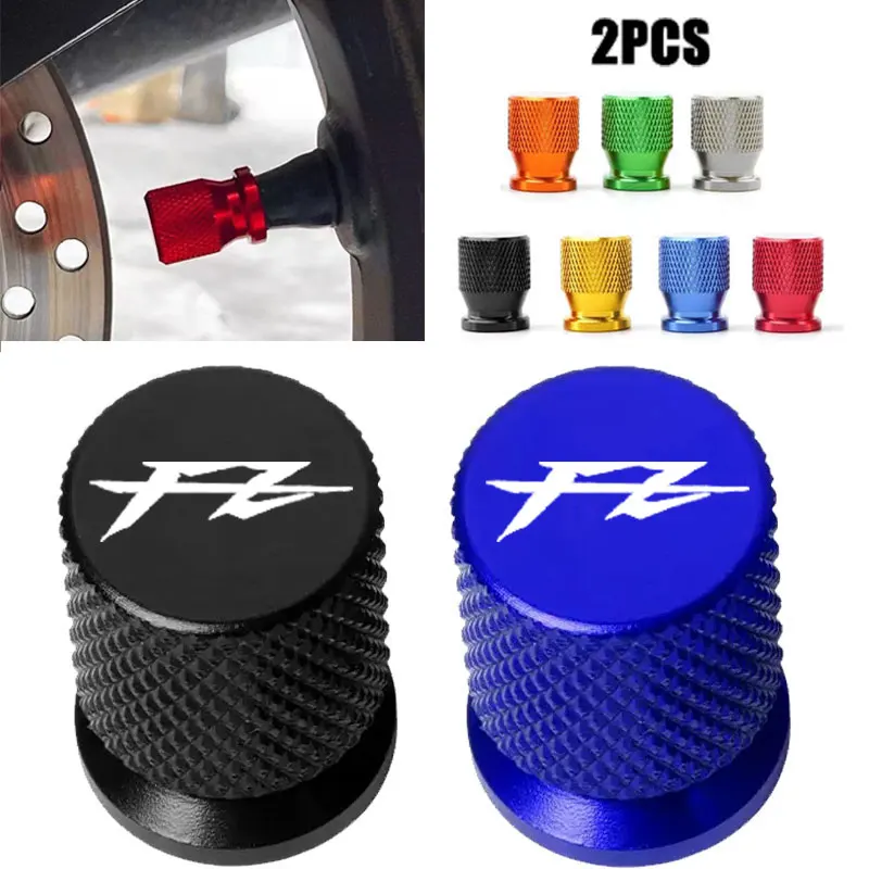 

2PCS Motorcycle Accessories Tire Valve Caps For YAMAHA FAZER FZ1/N FZ6 FZ8 FZ7 FZ16 FZ25 Fazer FZ 1/S