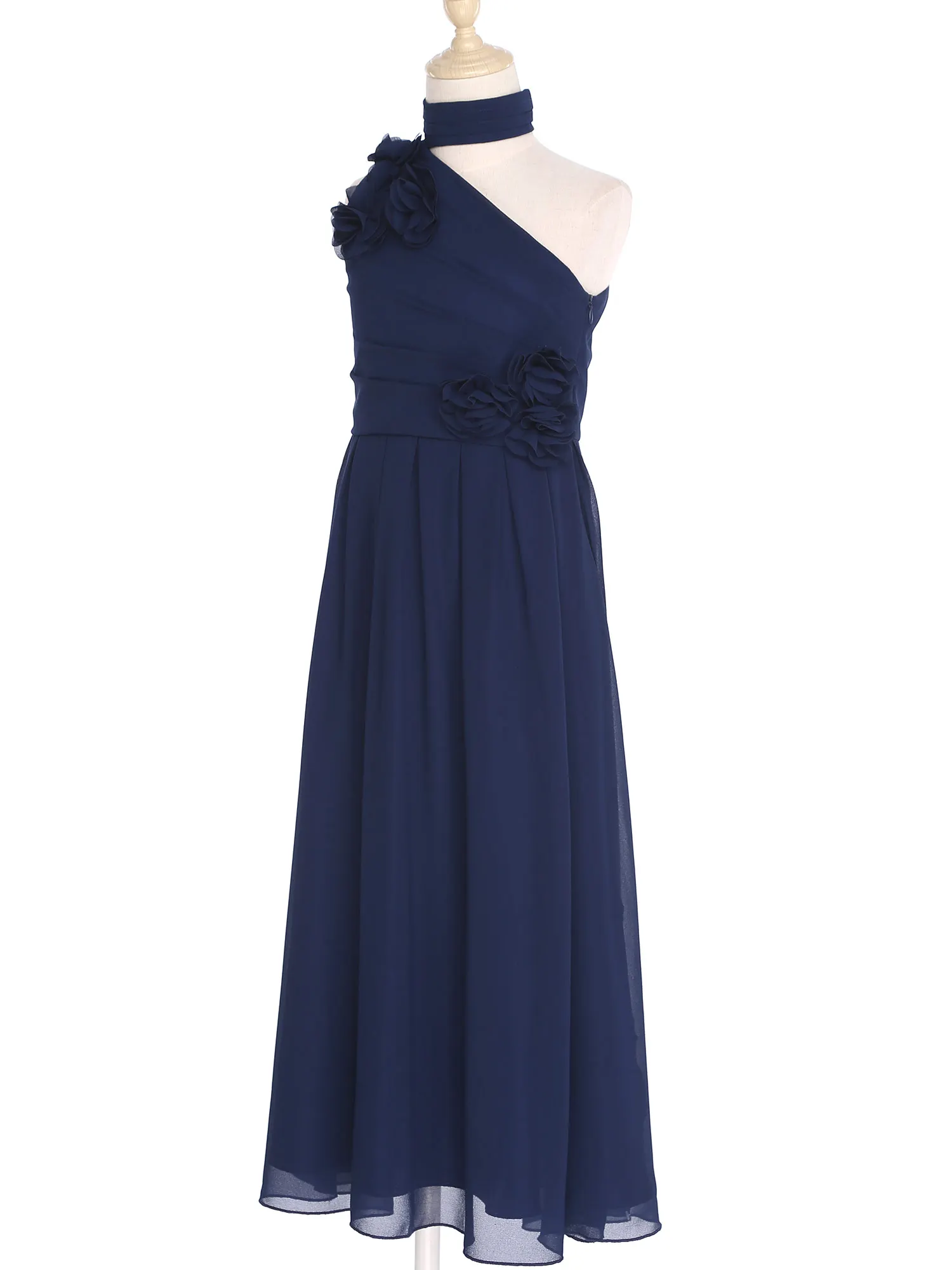 Elegant Girls Lyrical Dance Costume Stage Performance Prom Gown Children Princess Costumes Ceremony Carnival Festival Dress