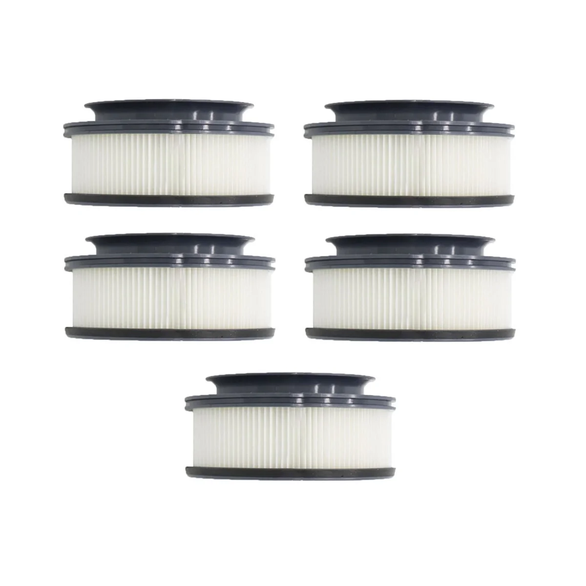 5PCS Hepa Filter for Rowenta ZR009008 Robot Vacuum Cleaner Replacement Accessories