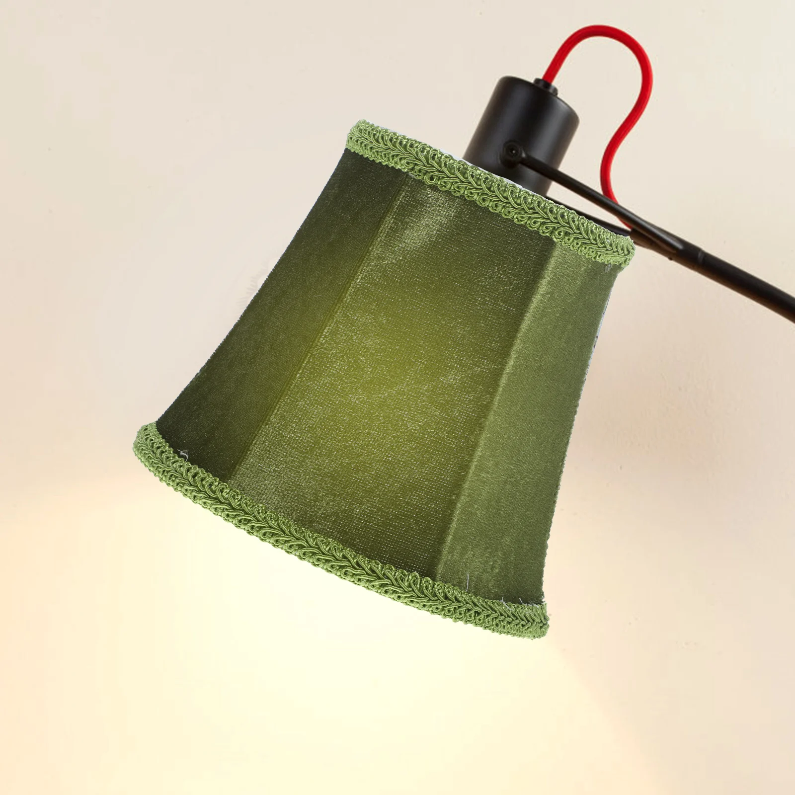 

Small Lampshade E14 Base Retro Style Lamp Cover for Desk Wall Light Vintage Cloth Lampshade Indoor Light Cover Barrel Lamp Shade