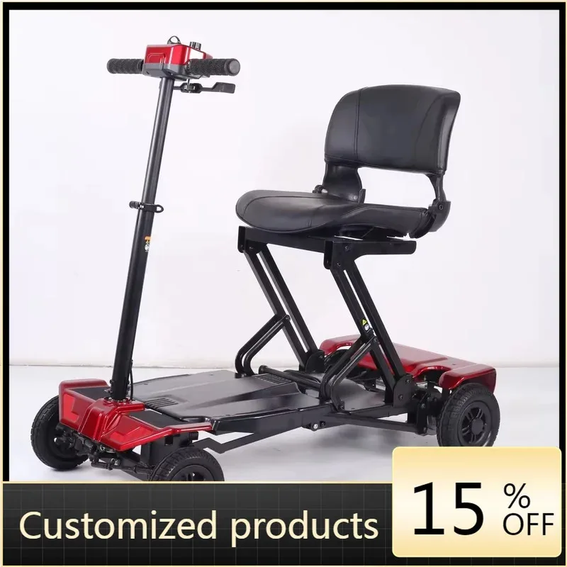 

High quality, safe and relile2024 Automatic Mobility Scooter One Click Folding Remote Control Electric Scooter for Elder