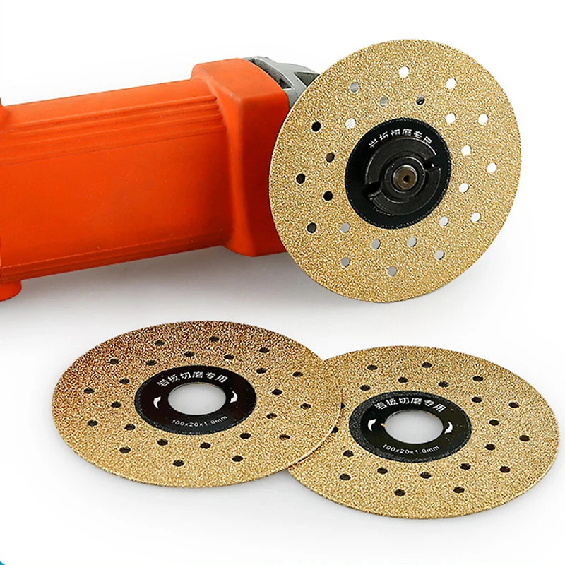 1Pc Rock Slab Flat Grinding Cutting Piece 100mm Super Thin Cutting Disc For Porcelain Glass Ceramic Tile Diamond Saw