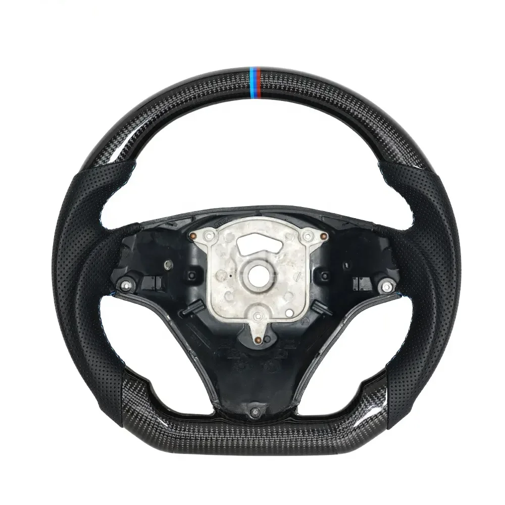 

Fit for E90 E92 E93 E82 E87 3 Series 320 325 330 M3 M2 X1 100% Real Carbon Fiber Steering Wheel