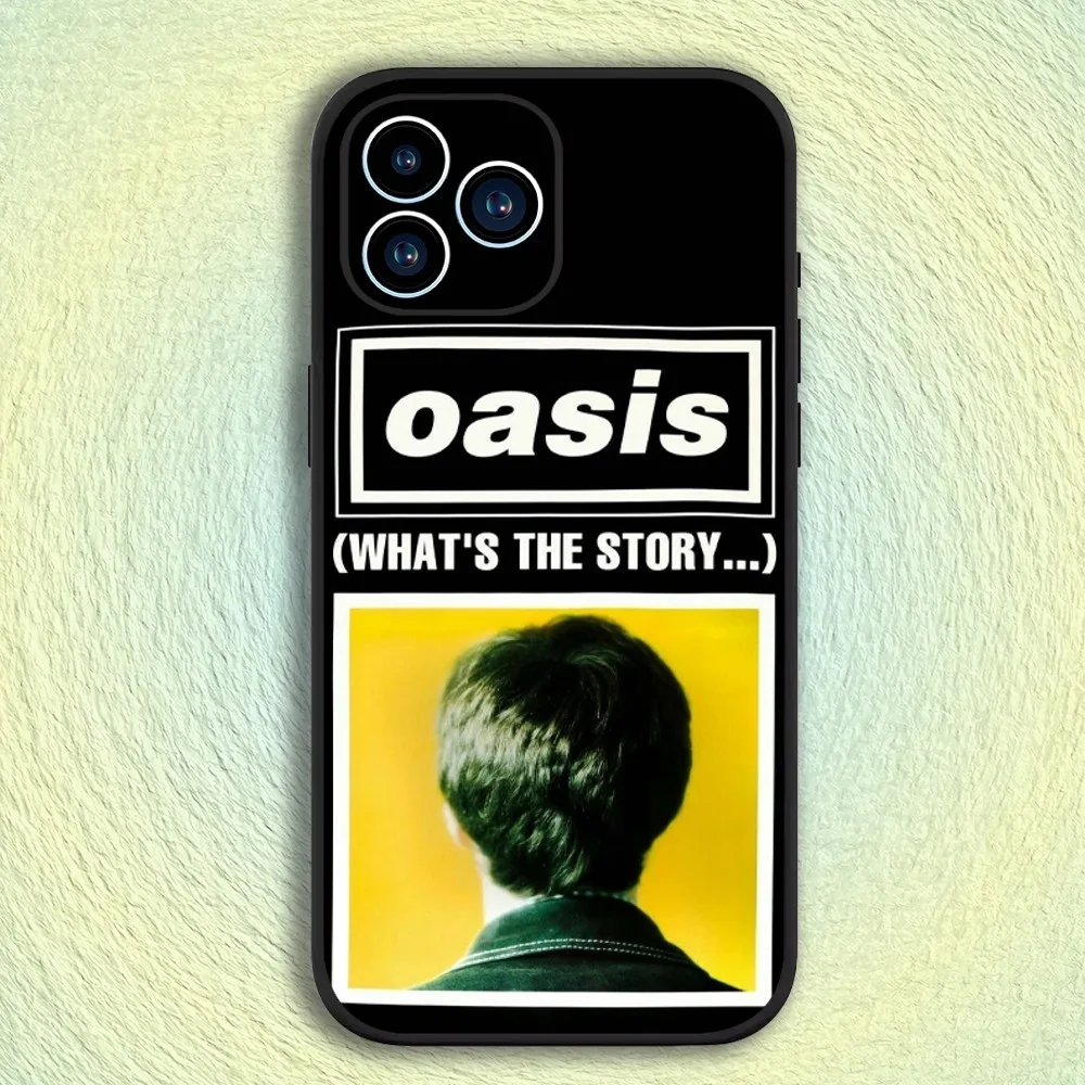 Band-O-Oasis Phone Case For iphone15 14 13 12 11 Pro Max Mini X 7 8 Soft Case