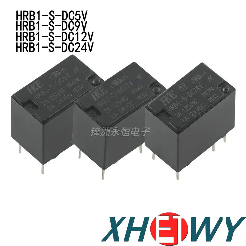 

HRB1-S - DC5V DC12V DC24V DC9V conversion 6-pin signal relay 2A HRB1-S-DC5V HRB1-S-DC9V HRB1-S-DC12V HRB1-S-DC24V 5V 12V 24V 9V