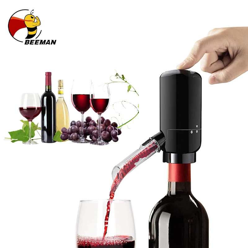 

BEEMAN Electric Red Wine Decanter Automatic Wine Pourer Smart Wine USB Charging Red Wine Dispenser Aerator Kitchen Bar Tools