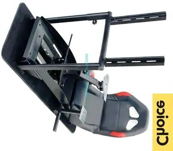 F1 Racing Simulator Rig, 6DOF Motion Cockpit with Driving Frame & M onitor Mount