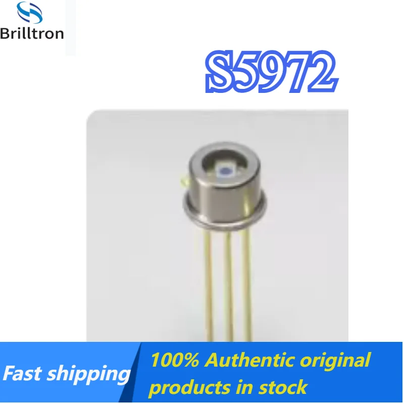 1-5PCS 100% New S5972 PIN High-Speed ​​Silicon Photodiode (500 MHz) Brand New Original in Stock , Fast Shipping.