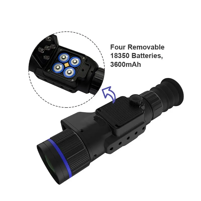 50Hz USB Type-C Thermal Imaging Monocular YXM335L, 384x288 HD IR Night Vision for Hunting and Bird Watching