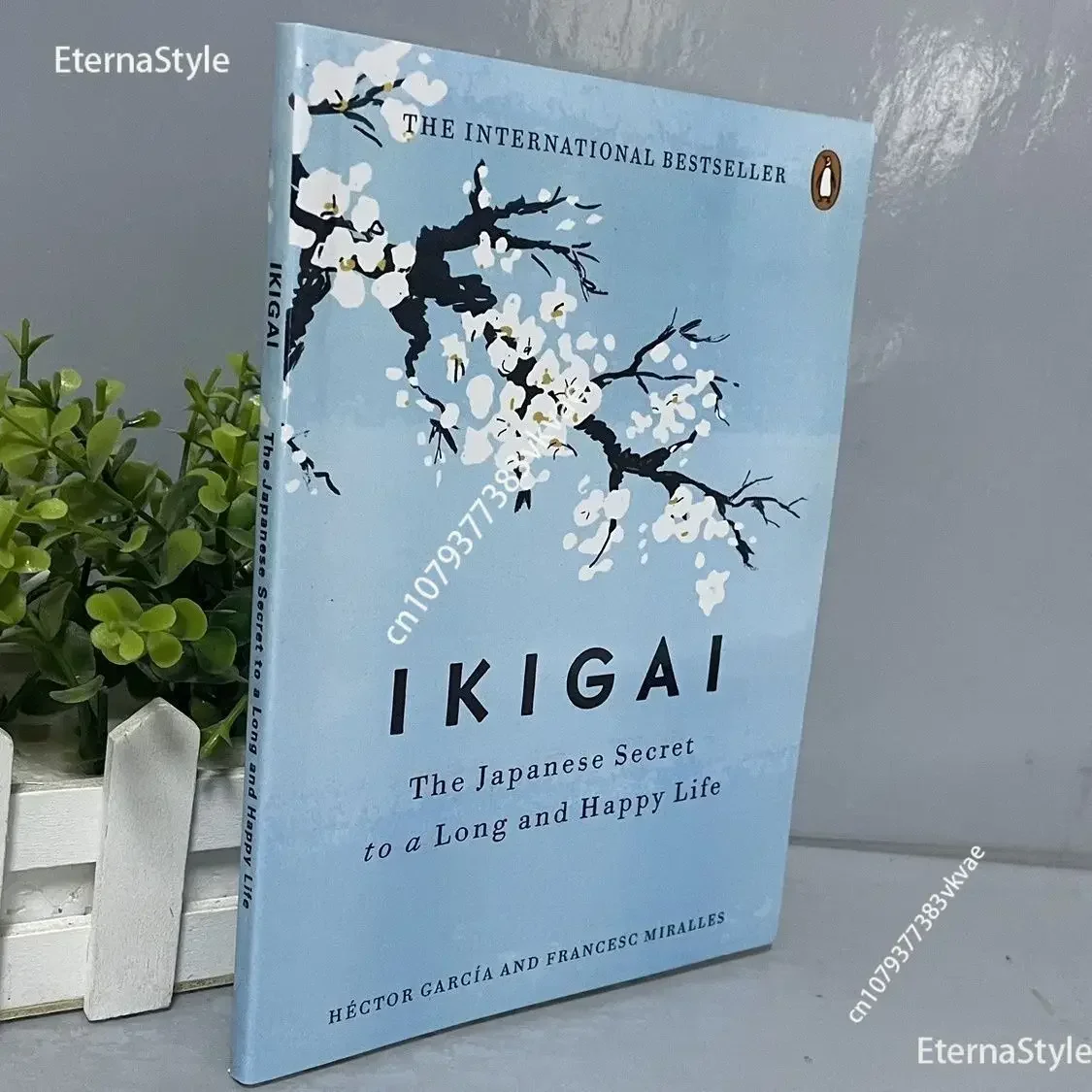 Ikigai The Japanese Secret Philosophy for A Happy Healthy By Hector Garcia Book Rebuilding Happiness + A Book about Hope Fiction