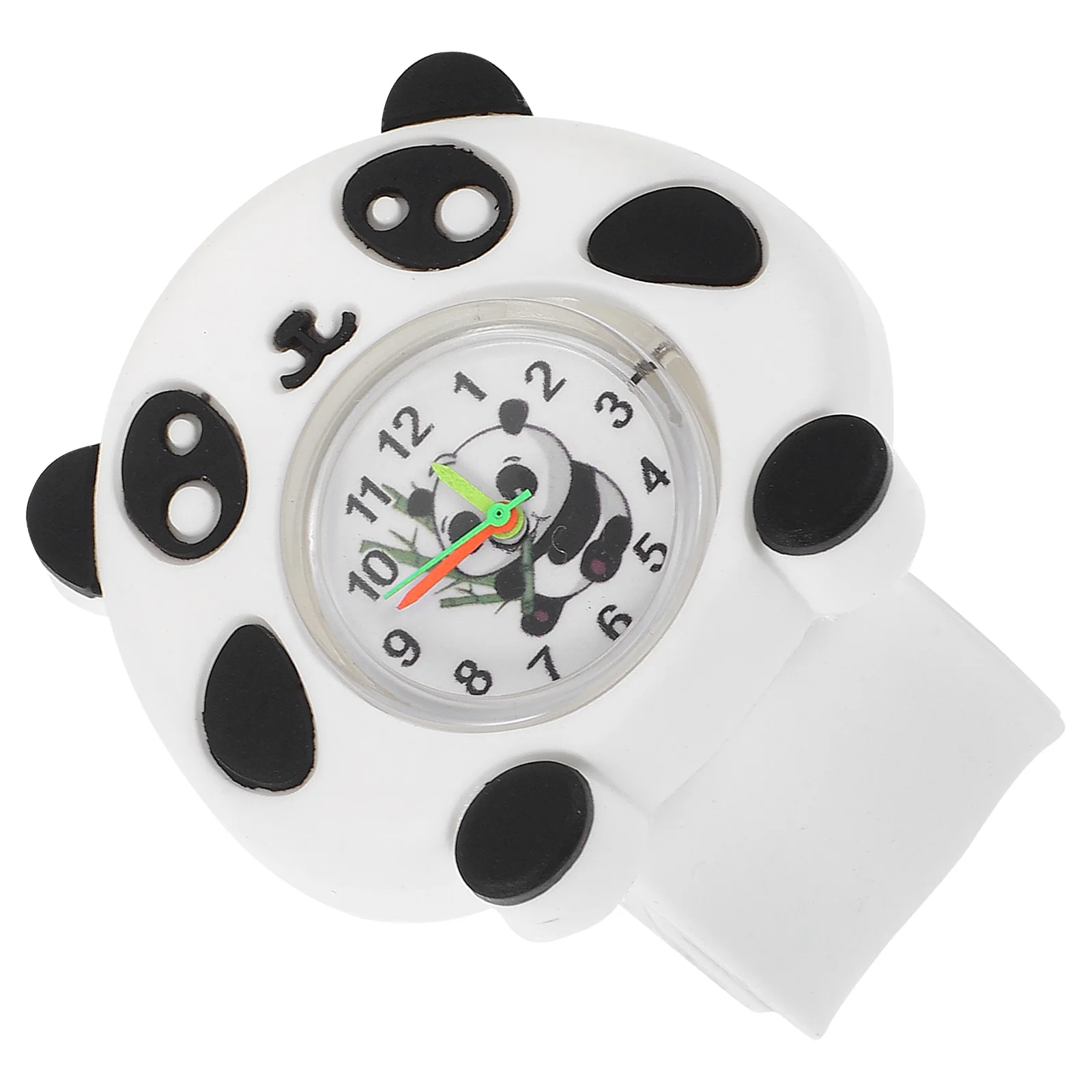 Reloj para niños con dibujos de animales, estudiantes, jardín de infantes, patrón de Panda electrónico para niños, relojes de pulsera de plástico