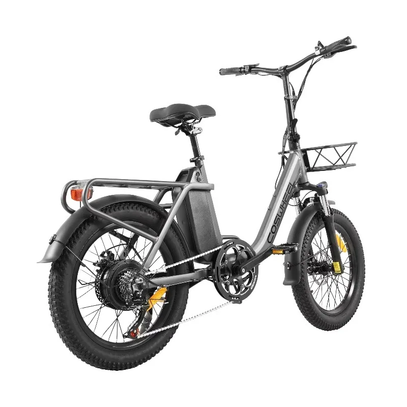 US Fast Shipping COSWHEEL Y20L Torque Sensor E Bike Step Through Foldable Ebike Folding Electric Bike 750W 45km/h Driven on Road