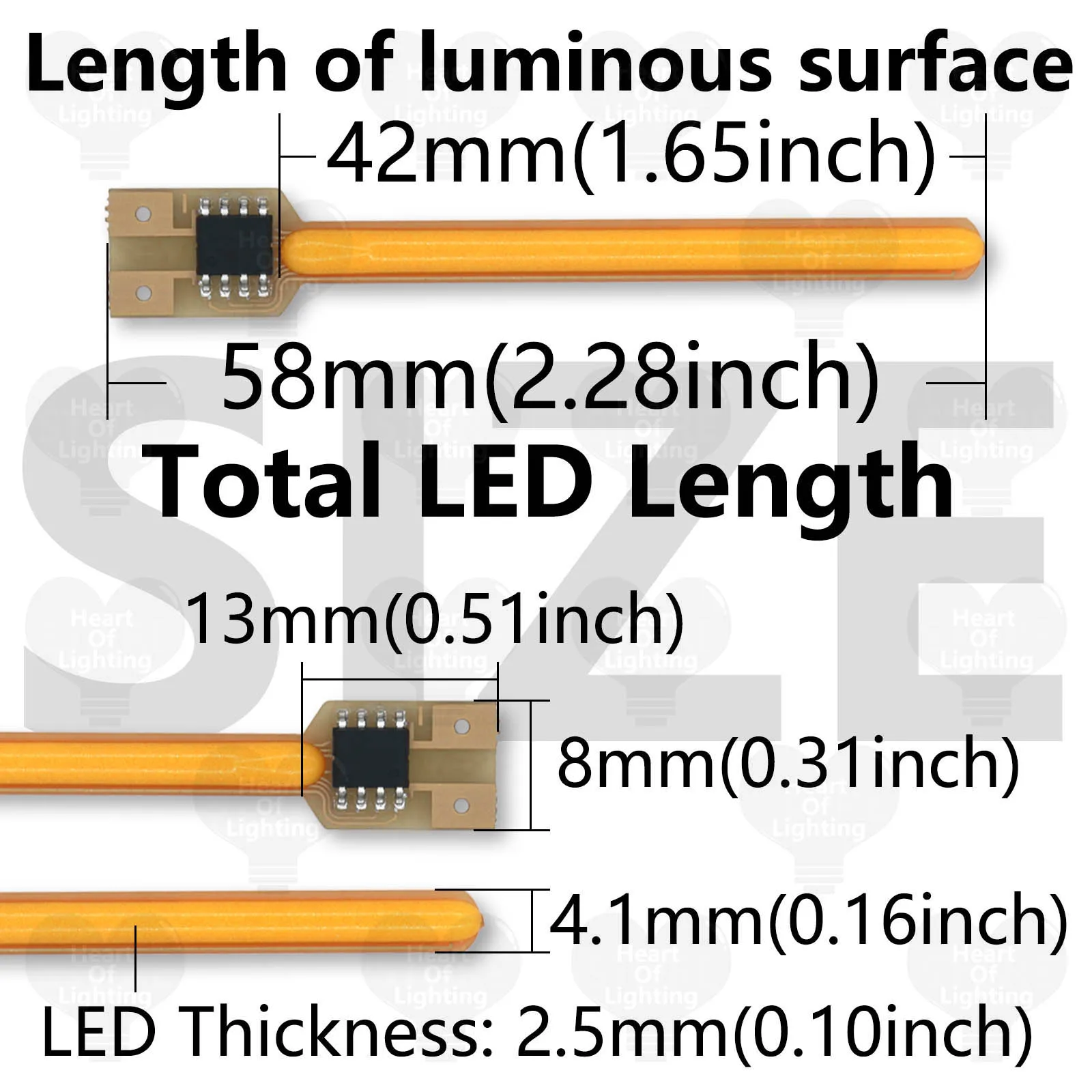 5pcs DC 3V Cob Meteor Shower Flowing Water Lamp S14 Caliber LED Filament Christmas Light String Parts Light Accessories Diodes