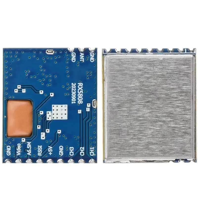 

ABZZ-For FPV Receiver Module RX5808 5.8G Wireless Audio And Video Diversity Receiver For FPV Systems RC DIY Drone Electronic Kit