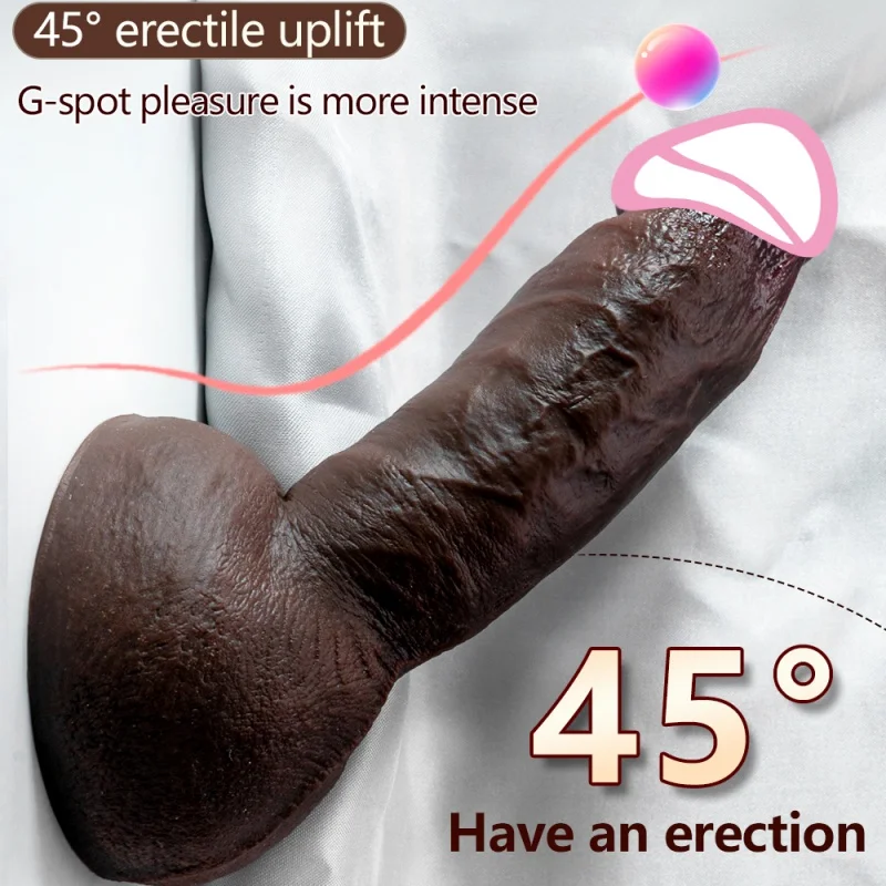 3sizes Black Big Dick Realistic Dildo Huge Penis Adults Anal Sex Toys For Women Men Suction Cup Vagina Orgasm G-spot Stimulator