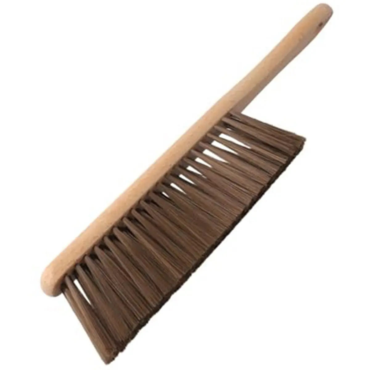 High Quality Wooden Handle Fireplace Brush for Removal, Hearth & Corner Cleaning Tool, Fireside Cleaning Brush for Fireplaces