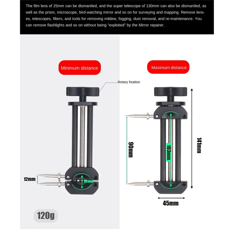1 مجموعة أداة إصلاح مرشح عدسة الكاميرا المحمولة أداة تصحيح البلاستيك أدوات إصلاح الكاميرا #3