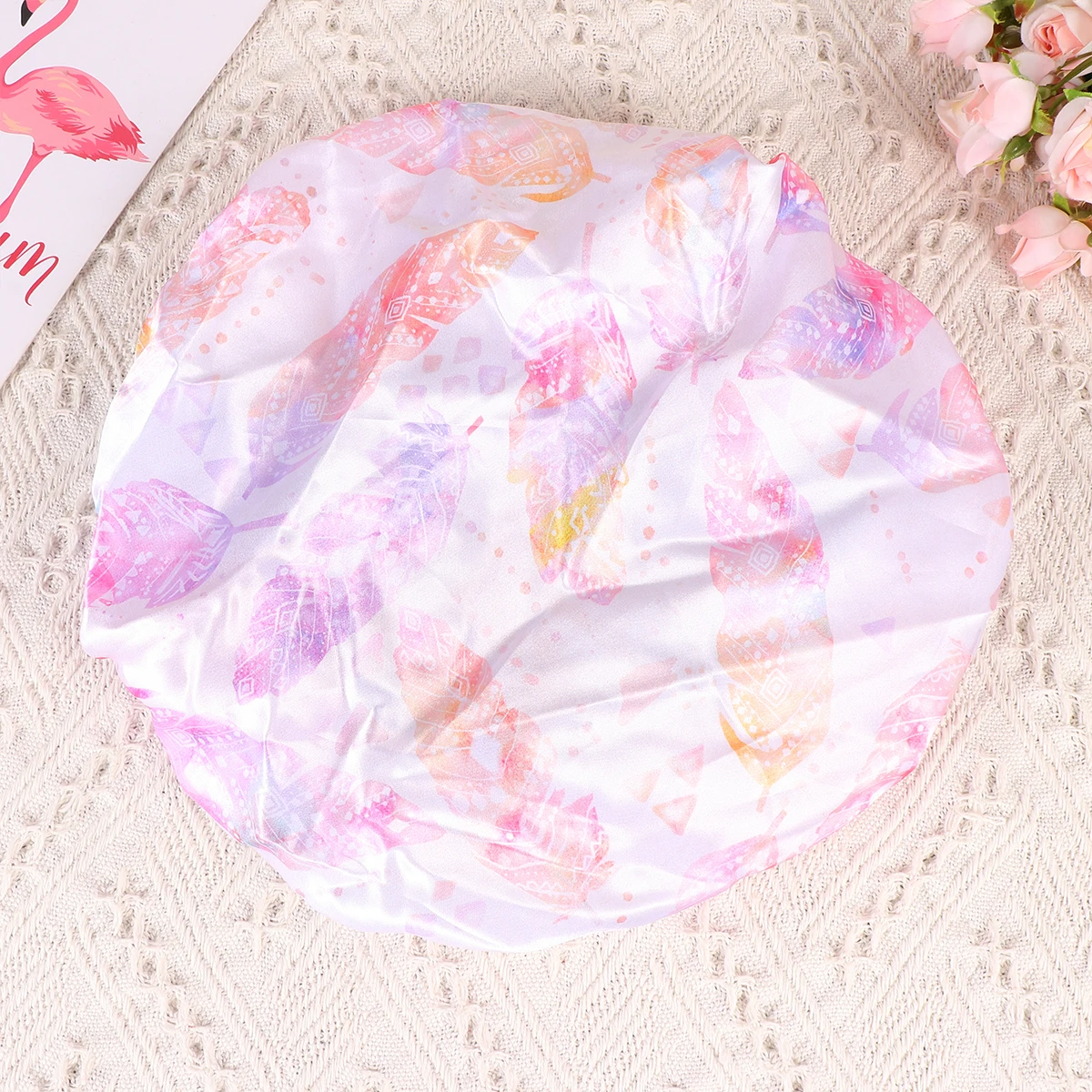 

Waterproof Shower Caps Bathing Hats Elastic Hair Caps Multifunctional Foldable Lightweight Travel Beauty for Women Men