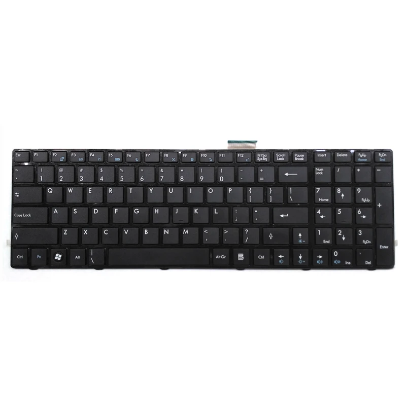 New Laptop Keyboard for MSI CR630 CR643 CR650 CR650-016US CR720 CR720-265US CX620 CX620MX CX623 CX705 CX705MX CX720 Series