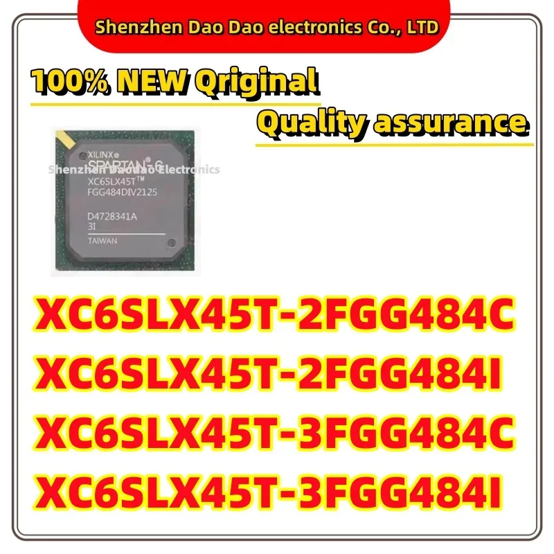 

XC6SLX45T-2FGG484C XC6SLX45T-2FGG484I XC6SLX45T-3FGG484C XC6SLX45T-3FGG484I BGA-484 Programmable logic chip IC new original