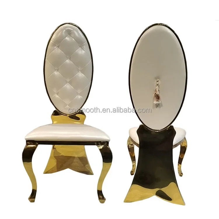 Party Luxury White Velvet Cushion Gold Bar Stool Wedding High Bar Chair