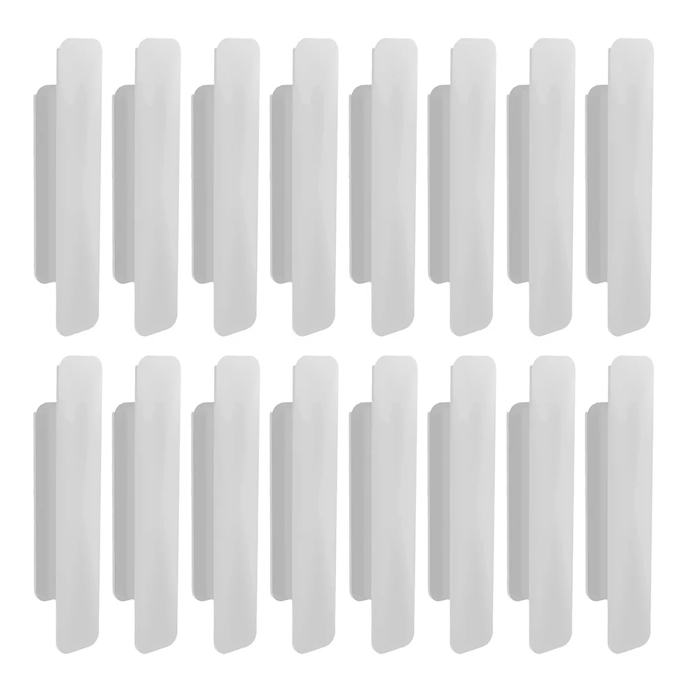 

8Pairs Stick on Handle Adhesive Door Knobs for Exterior Interior Garage Doors Plastic Pull No Drilling Needed Smooth Grip Design