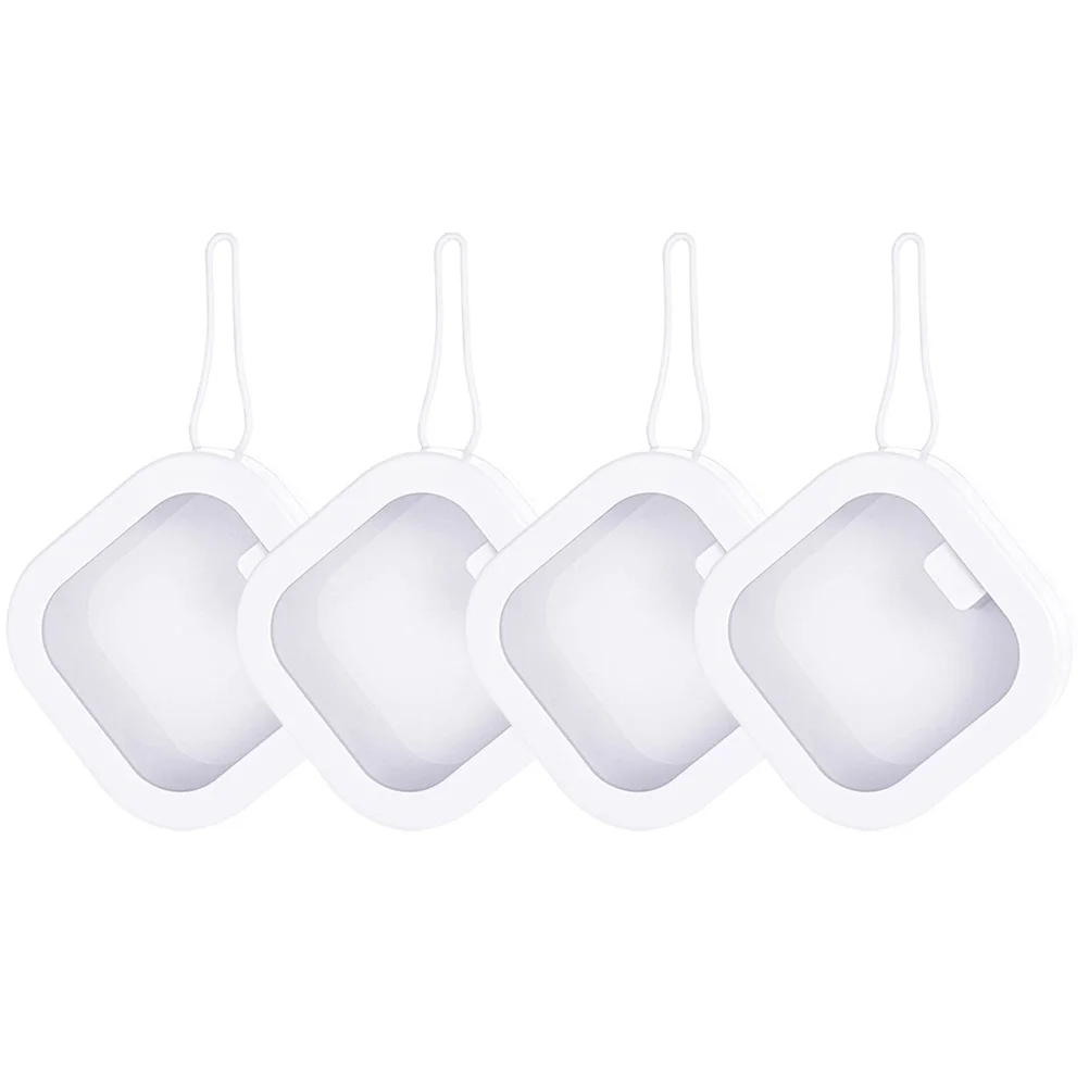 

4Pcs Storage Box Hair Accessories Organizer Travel Jewelry Case Pressure Resistant Hair Clip Holder Easy Clean Cotton